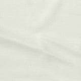 100% Cotton Interlock Knit Fabric, 190 gsm, 175 cm — White