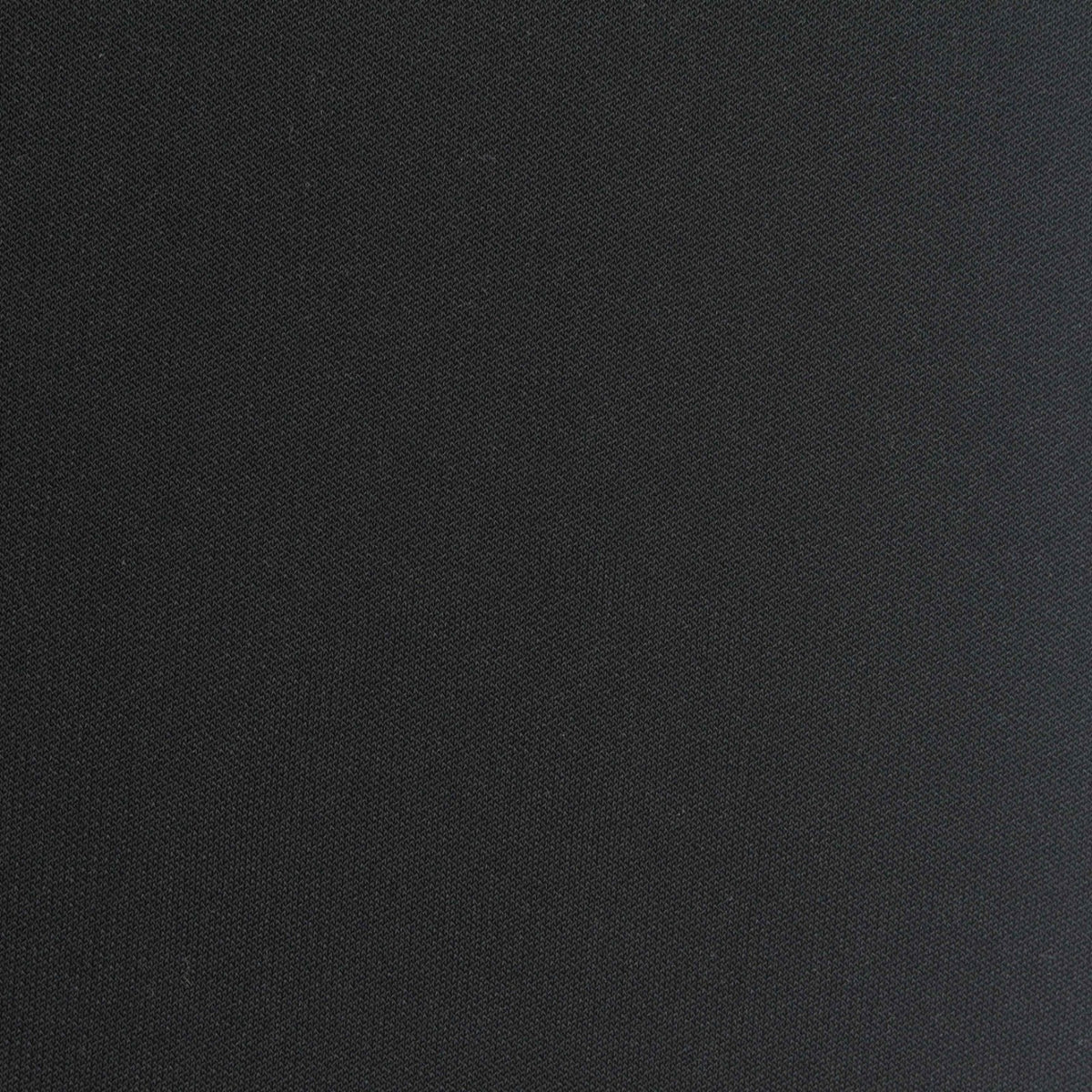 Polyester Stretch Interlock Knit Fabric, 260 gsm, 160 cm — Black