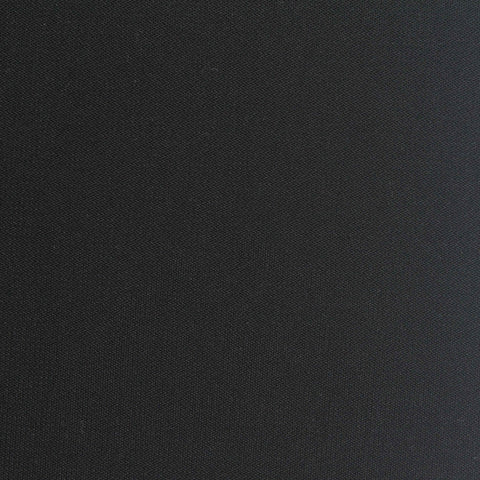 Polyester Stretch Interlock Knit Fabric, 260 gsm, 160 cm — Black