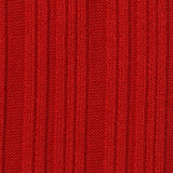Tencel Lyocell Stretch Rib Knit Fabric, 300 gsm, 142 cm — Red — texture