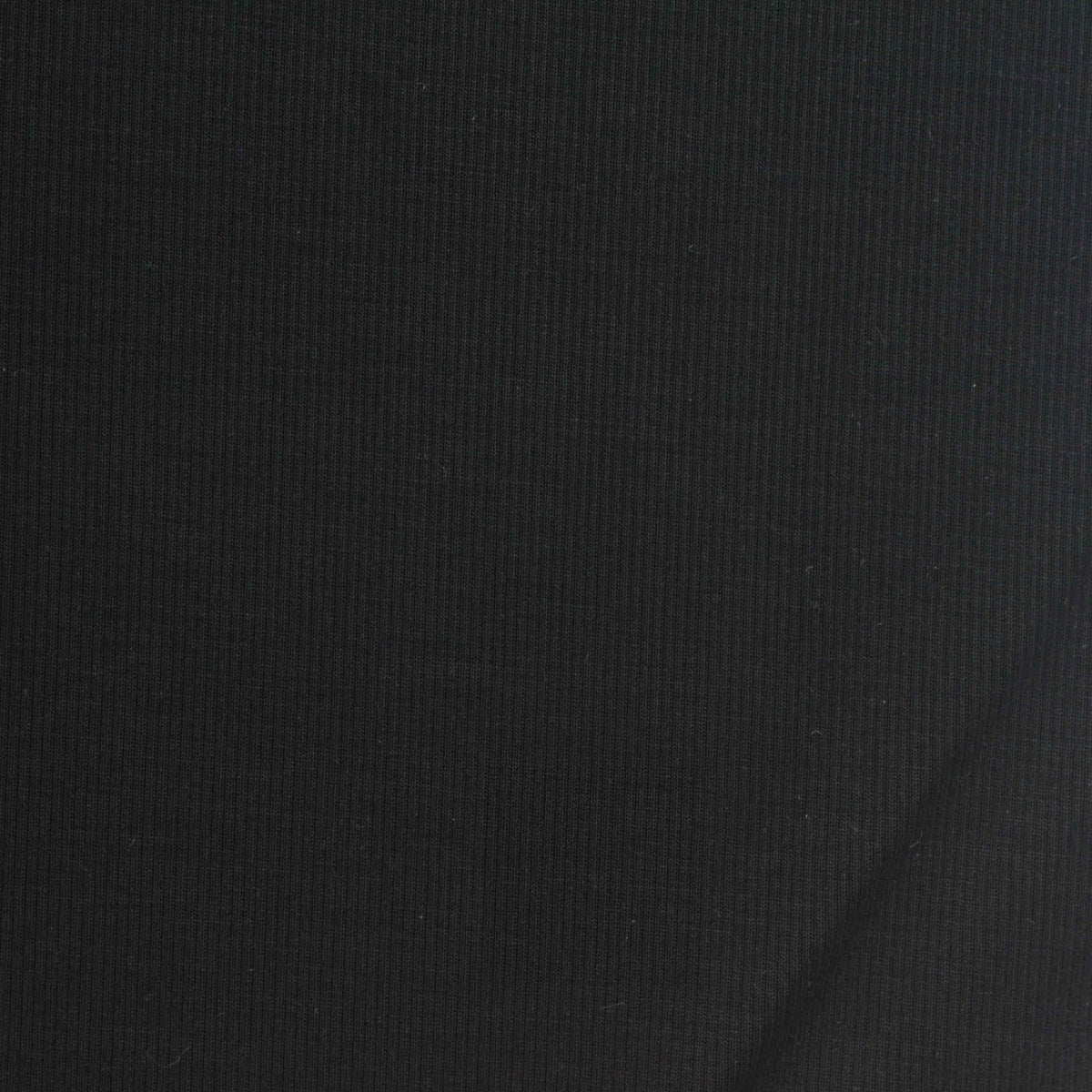 Polyester Viscose Stretch Scuba Knit Fabric, 250 gsm, 165 cm — Black