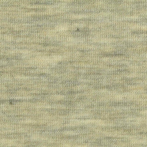 Light Green Heather Jersey Knit, Tencel Lyocell-Wool, 140 gsm