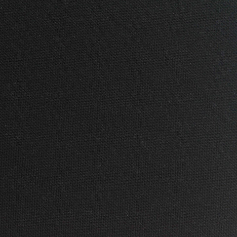 Tencel Lyocell Polyester Piqué Knit Fabric, 250 gsm, 165 cm — Black