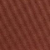 Polyester Stretch Rib Knit Fabric, 500 gsm — Brown
