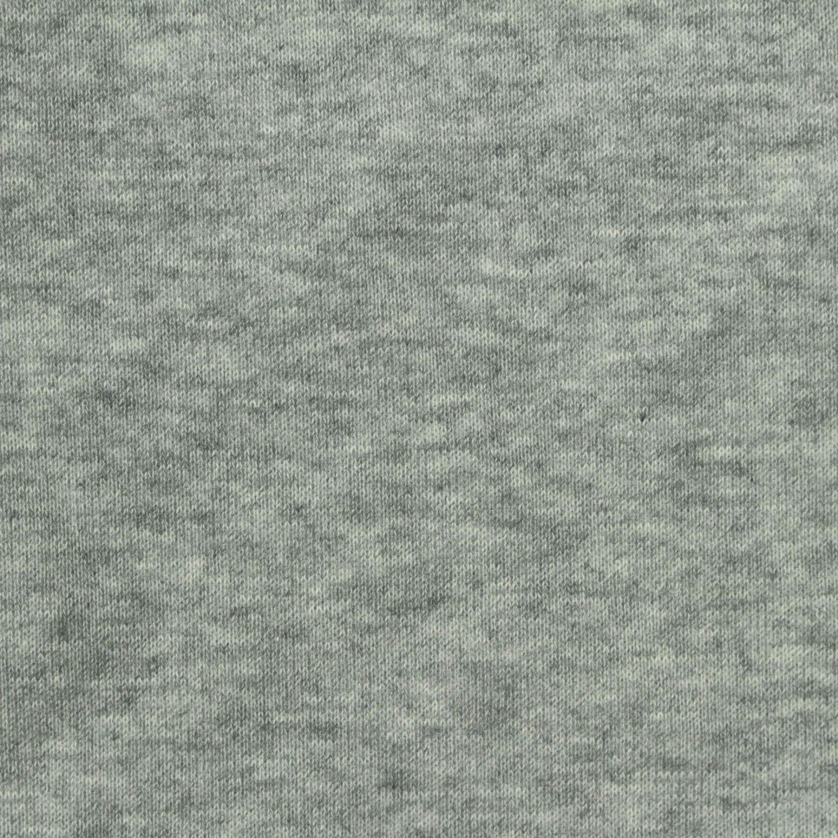Light Grey Marl French Terry, Cotton-Poly, 175 gsm