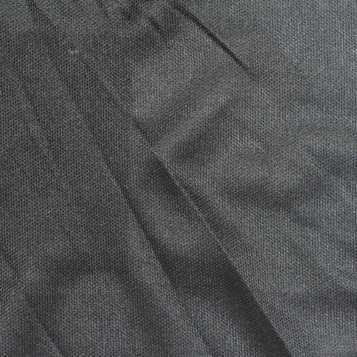 100% Polyester Jersey Knit Fabric, 124 gsm, 205 cm — Black
