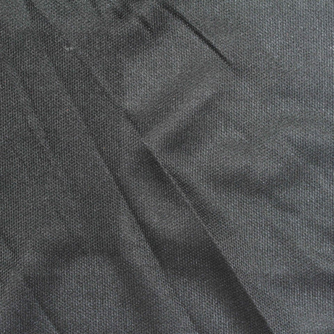 100% Polyester Jersey Knit Fabric, 124 gsm, 205 cm — Black