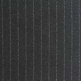 Silver Stripe Ponte Knit, Viscose-Nylon