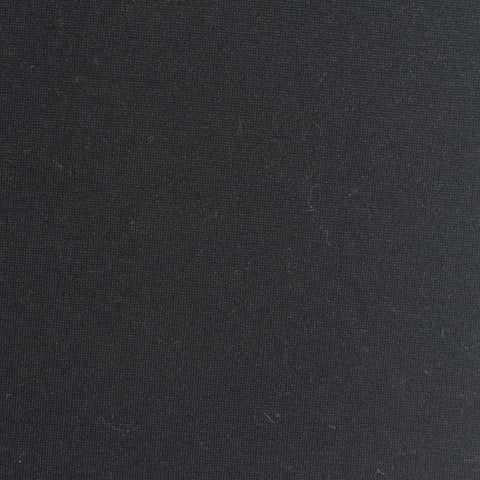 Viscose Nylon Stretch Ponte Knit Fabric, 310 gsm, 160 cm — Black, ref EF-273693