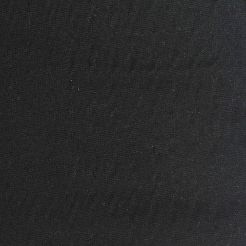 Tencel Lyocell Nylon Stretch Ponte Knit Fabric, 240 gsm, 160 cm — Black