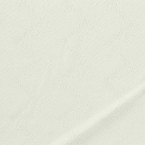 Cream Tone-on-Tone Interlock Knit, Nylon-Spandex