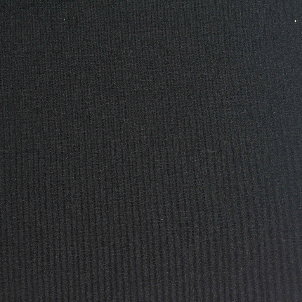 Ponte Knit Fabric, 250 gsm, 152 cm — Black