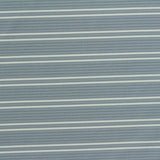 White Horizontal-Stripe Knit, Nylon-Poly