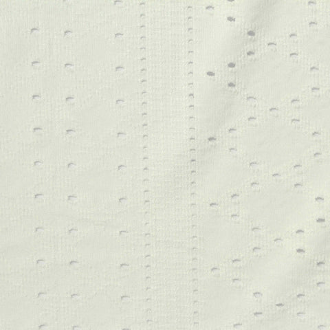 Cream Dot Jacquard, Polyester