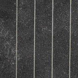 Light Grey Vertical-Stripe Faux Suede, Polyester — texture