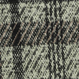 Black Plaid Jacquard, Poly-Cotton — texture