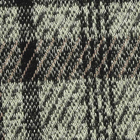 Black Plaid Jacquard, Poly-Cotton, 300 gsm, 150 cm, ref EF-273751