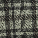 Black Plaid Jacquard, Poly-Cotton