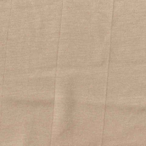 Modal Stretch Jersey Knit Fabric, 205 gsm, 165 cm — Beige