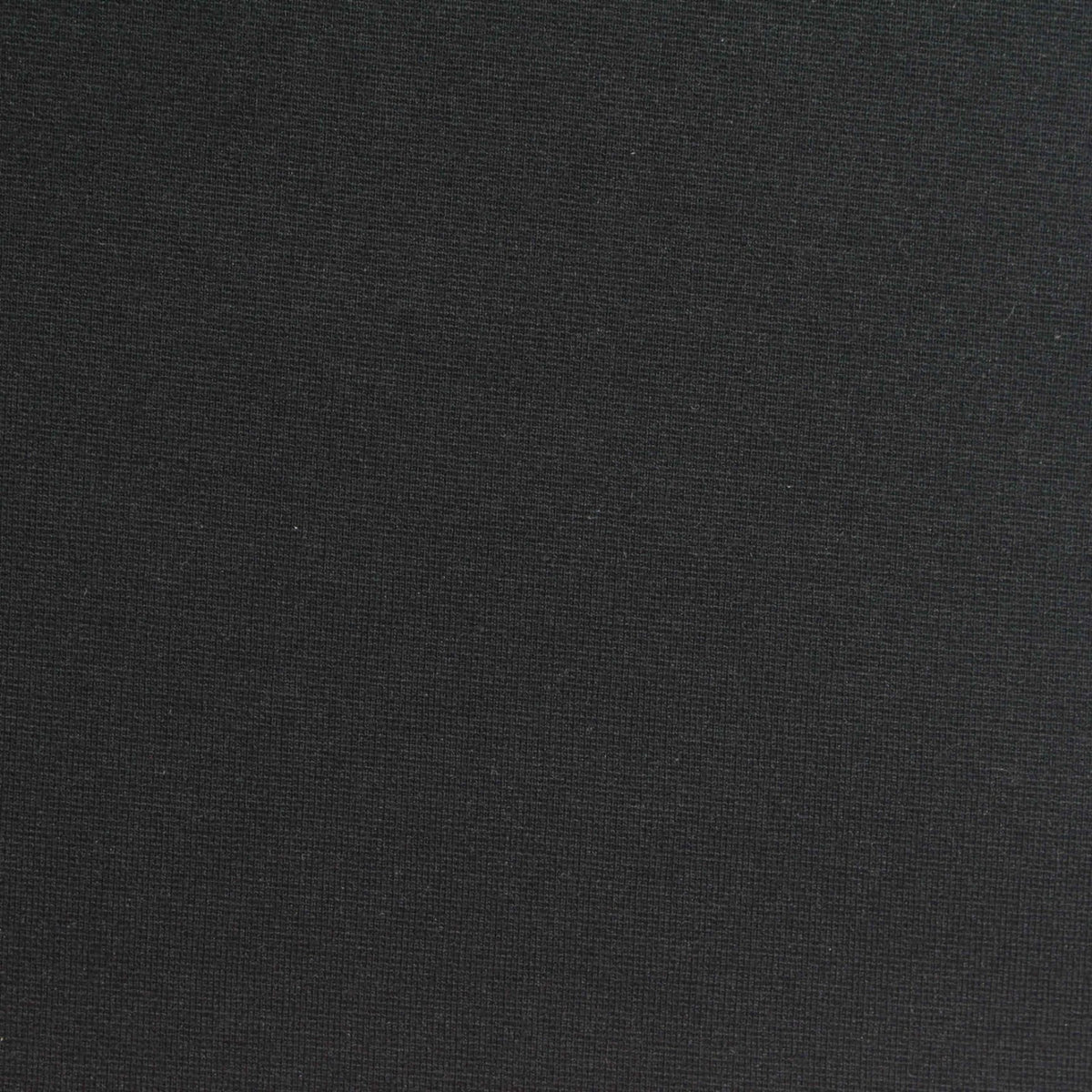 Viscose Nylon Stretch Ponte Knit Fabric, 350 gsm, 160 cm — Black, ref EF-273761