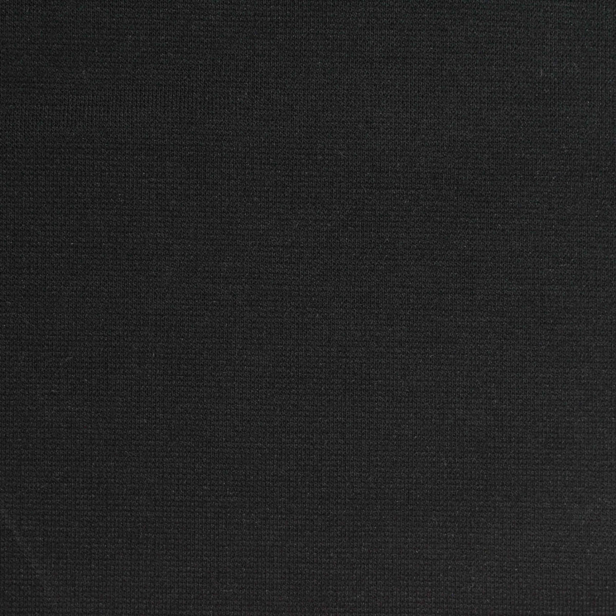 Viscose Nylon Stretch Ponte Knit Fabric, 310 gsm, 160 cm — Black, ref EF-273762