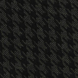 Black Houndstooth Knit, Polyester