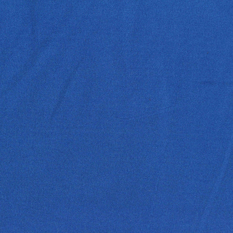 Polyester Stretch Milk Silk Knit Fabric, 140 gsm, 160 cm — Blue