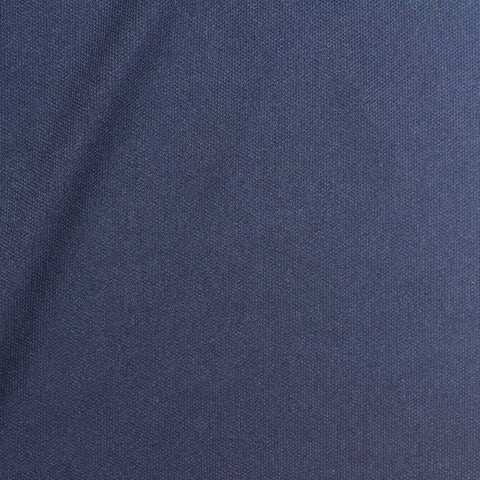 100% Polyester Jersey Knit Fabric, 120 gsm, 155 cm — Navy