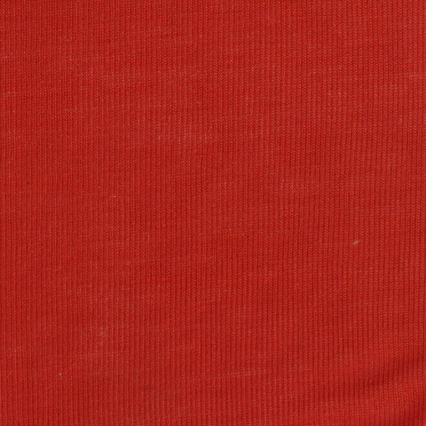 100% Tencel Lyocell Rib Knit Fabric, 150 gsm, 160 cm — Red