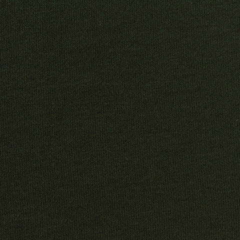 Tencel Lyocell Wool Stretch Jersey Knit Fabric, 140 gsm, 160 cm — Green