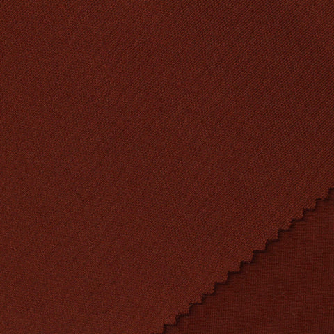 Tencel Lyocell Polyester Stretch Scuba Knit Fabric, 320 gsm, 165 cm — Red