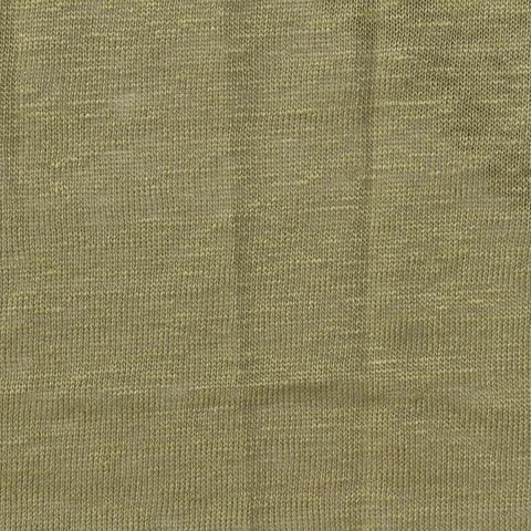 Green Heather Jersey Knit, Linen