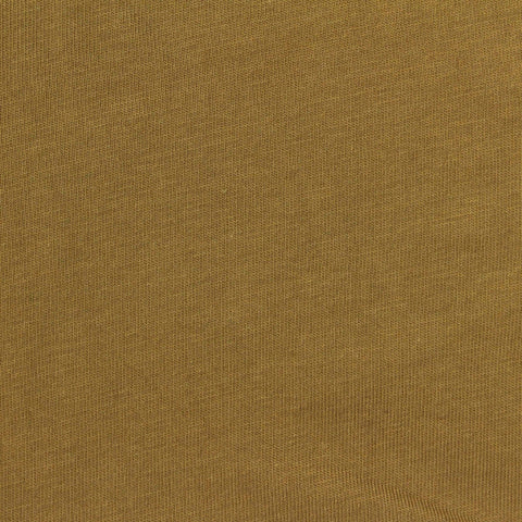 100% Cotton Jersey Knit Fabric, 180 gsm, 180 cm — Khaki
