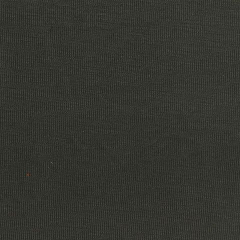 Tencel Lyocell Polyester Rib Knit Fabric, 250 gsm, 175 cm — Green