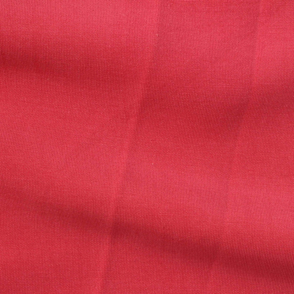 Polyester Tencel Lyocell Stretch Scuba Knit Fabric, 250 gsm, 165 cm — Red