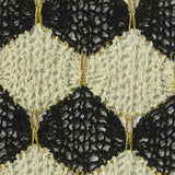 Black Diamond Chunky Knit, Poly-Cotton — texture