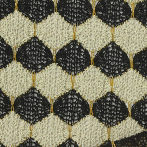 Black Diamond Chunky Knit, Poly-Cotton, 228 gsm