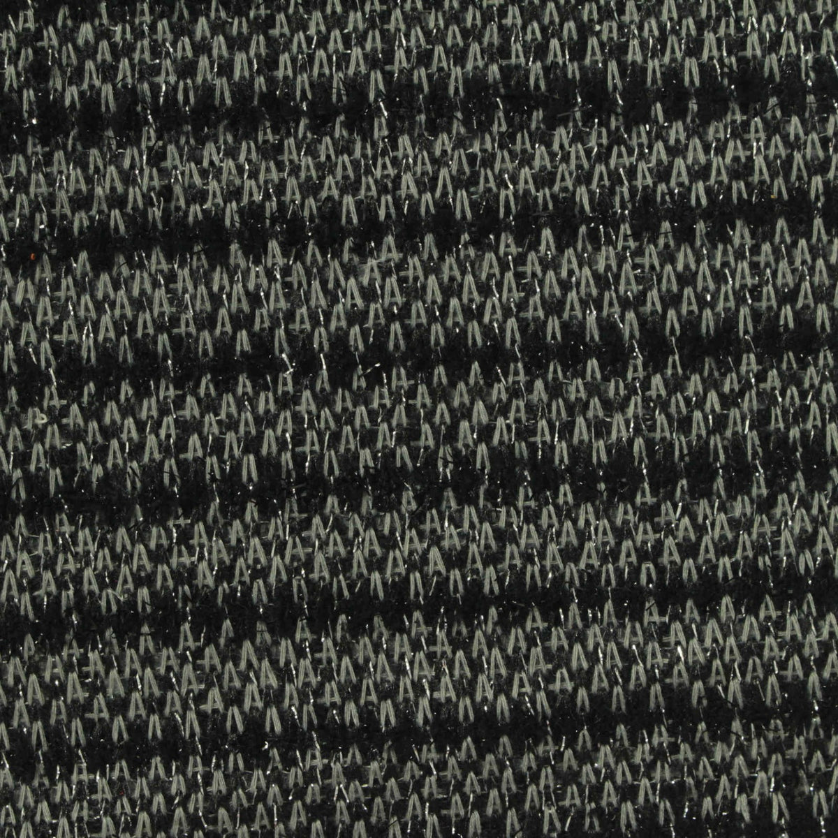 Dark Grey Horizontal-Stripe Bouclé, Polyester