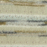 Cream Horizontal-Stripe Chunky Knit, Poly-Cotton