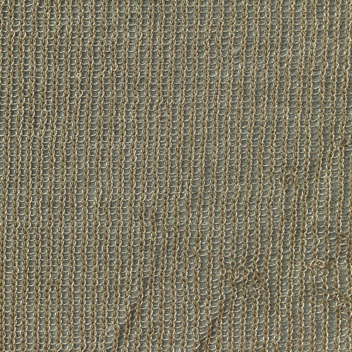 Polyester Viscose Blend Chunky Knit Fabric, 360 gsm, 164 cm — Khaki