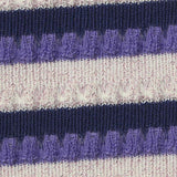 Light Pink Horizontal-Stripe Jersey Knit, Poly-Cotton — texture