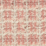 Pink Grid Bouclé, Polyester — texture