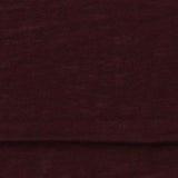 Tencel Lyocell Wool Rib Knit Fabric, 140 gsm, 170 cm — Red
