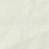 Off-White Tone-on-Tone Diamond Rib Knit, Cotton — texture