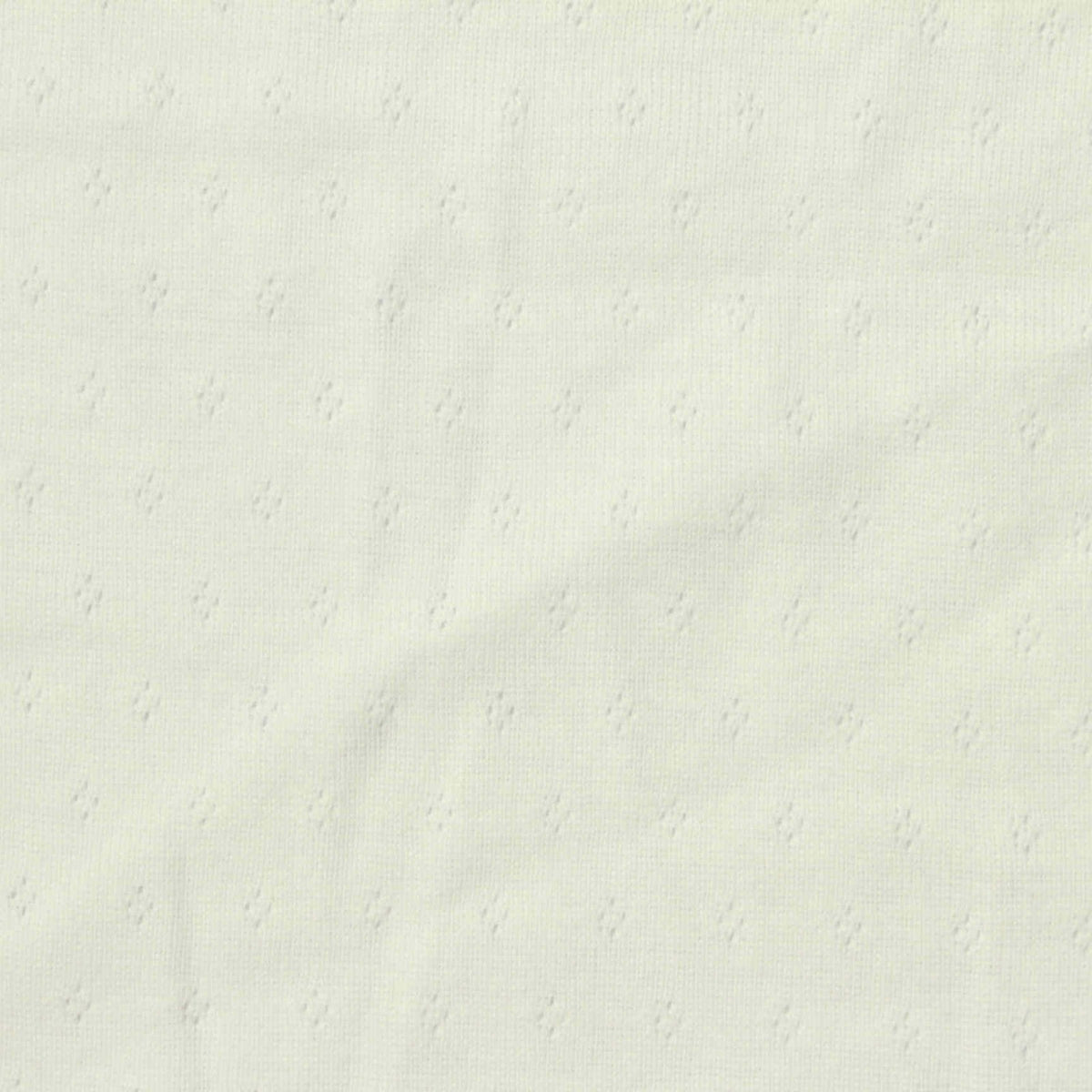 Off-White Tone-on-Tone Diamond Rib Knit, Cotton