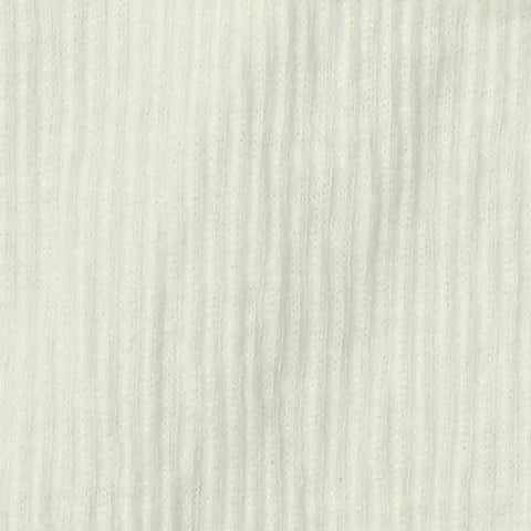Cotton Polyester Stretch Crepe Fabric, 215 gsm, 138 cm — White