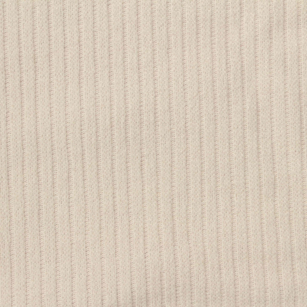 Polyester Stretch Rib Knit Fabric, 300 gsm, 150 cm — Beige