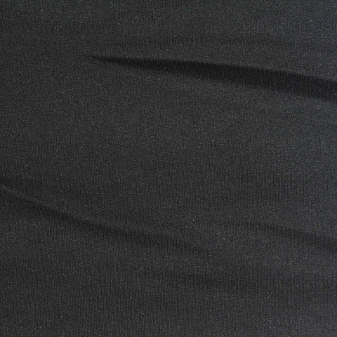 Jacquard Tencel Lyocell Nylon Stretch Knit Fabric, 440 gsm, 160 cm — Black