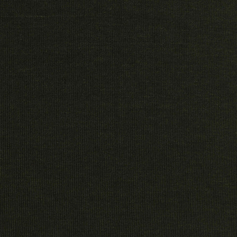 Viscose Polyester Stretch Rib Knit Fabric, 220 gsm, 160 cm — Green