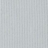 Light Blue Vertical-Stripe Rib Knit, Cotton-Modal — texture